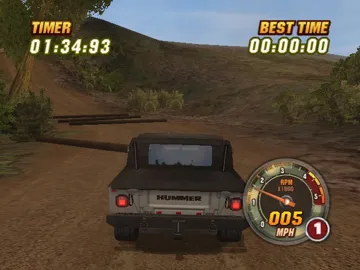 Hummer Badlands (USA) screen shot game playing